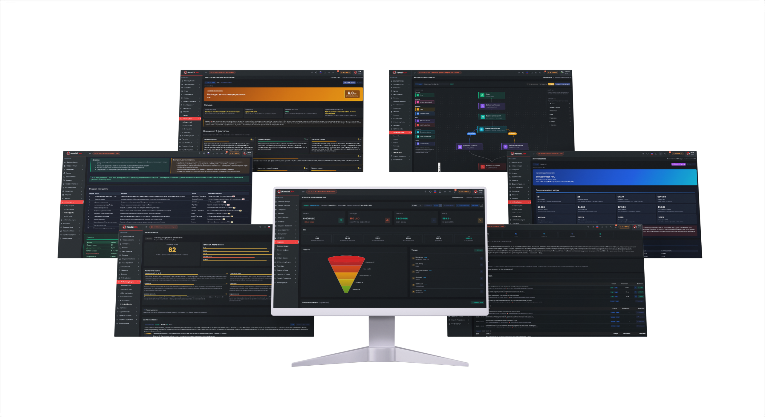 KendaliCRM dashboard